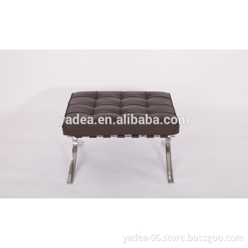 Modern hot selling replica barcelona stool/ barcelona ottoman